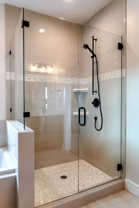 Beautiful Shower Setup